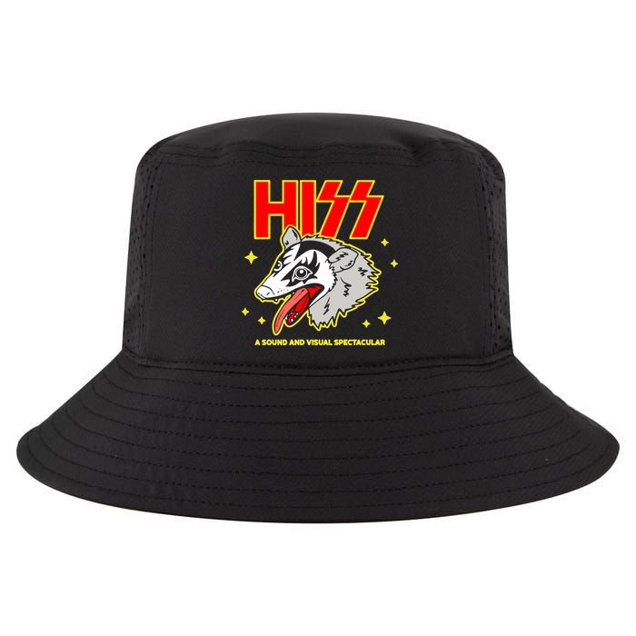 Opossum Hiss A Sound And Visual Spectacular Cool Comfort Performance Bucket Hat