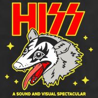 Opossum Hiss A Sound And Visual Spectacular 7 Panel Mesh Trucker Snapback Hat