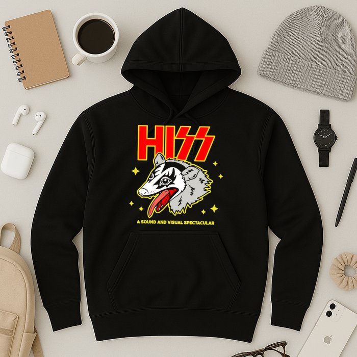 Opossum Hiss A Sound And Visual Spectacular Hoodie