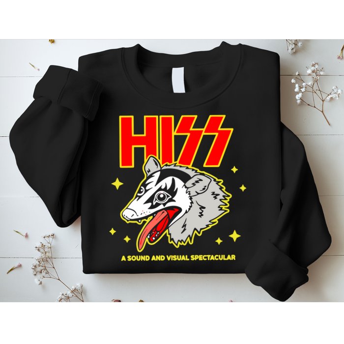 Opossum Hiss A Sound And Visual Spectacular Sweatshirt