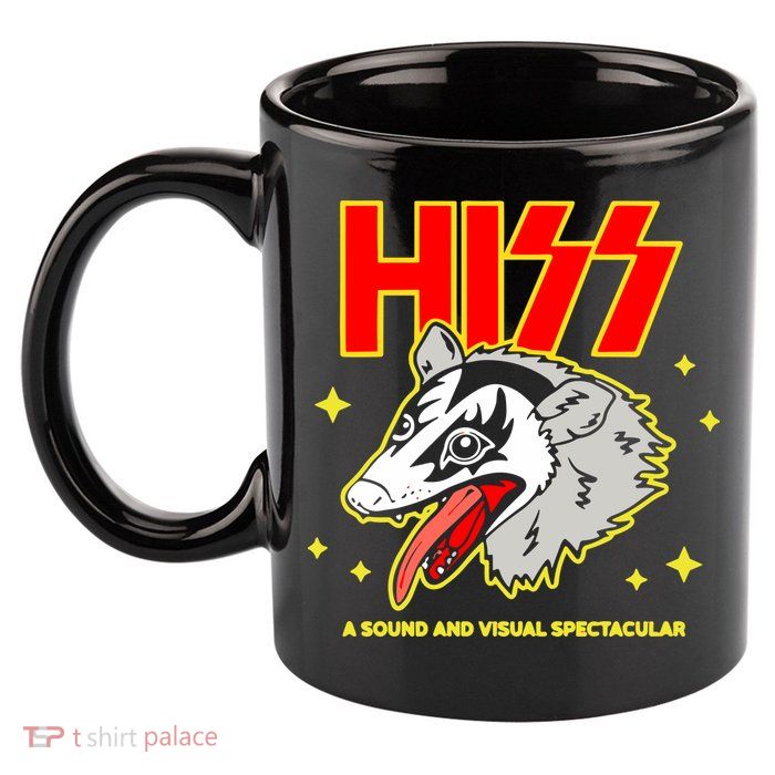 Opossum Hiss A Sound And Visual Spectacular 11oz C Handle Ceramic Mug