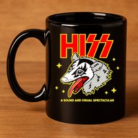 Opossum Hiss A Sound And Visual Spectacular 11oz C Handle Ceramic Mug