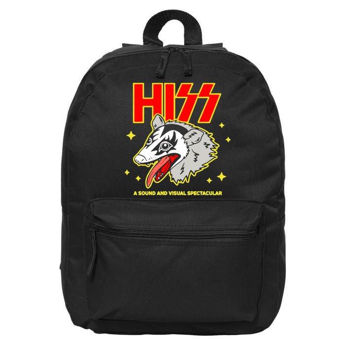 Opossum Hiss A Sound And Visual Spectacular 16 in Basic Backpack
