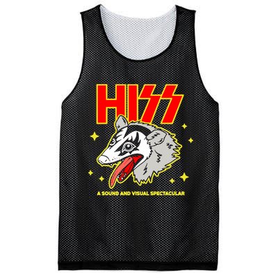 Opossum Hiss A Sound And Visual Spectacular Mesh Reversible Basketball Jersey Tank