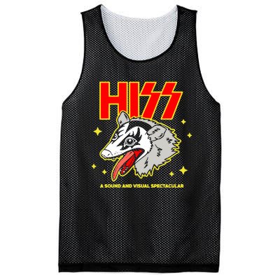 Opossum Hiss A Sound And Visual Spectacular Mesh Reversible Basketball Jersey Tank