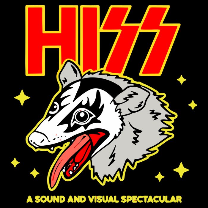 Opossum Hiss A Sound And Visual Spectacular Poster