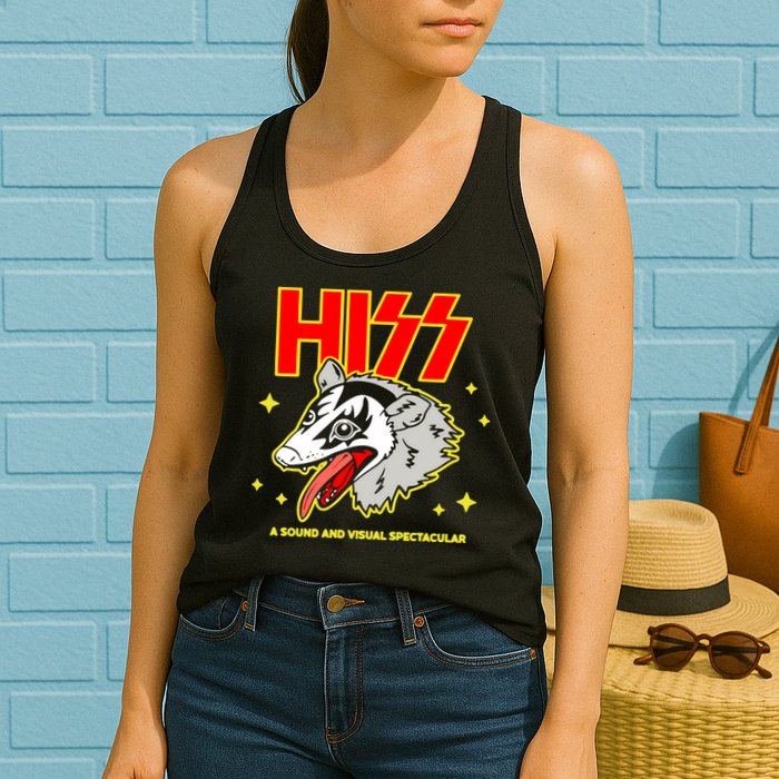 Opossum Hiss A Sound And Visual Spectacular Womens Tank Top