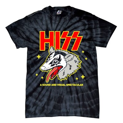 Opossum Hiss A Sound And Visual Spectacular Tie-Dye T-Shirt