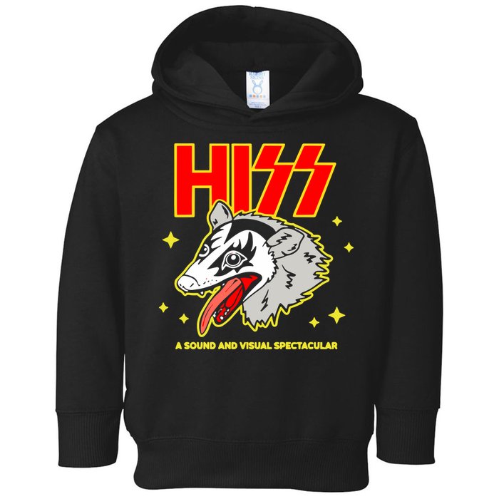 Opossum Hiss A Sound And Visual Spectacular Toddler Hoodie