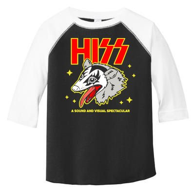 Opossum Hiss A Sound And Visual Spectacular Toddler Fine Jersey T-Shirt