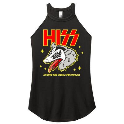 Opossum Hiss A Sound And Visual Spectacular Women's Perfect Tri Rocker Tank