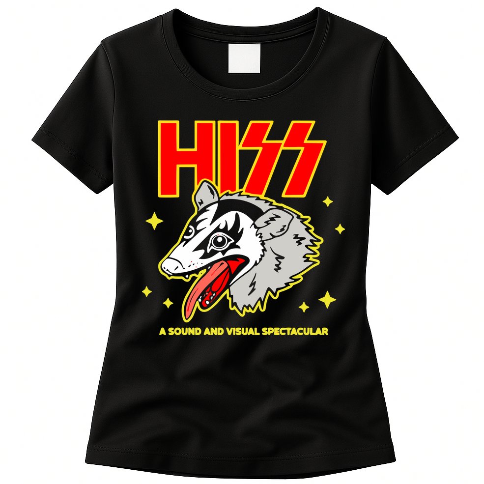 Opossum Hiss A Sound And Visual Spectacular Womens T-Shirt