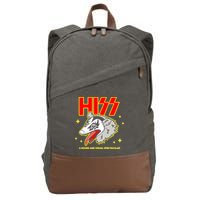 Opossum Hiss A Sound And Visual Spectacular Cotton Canvas Backpack