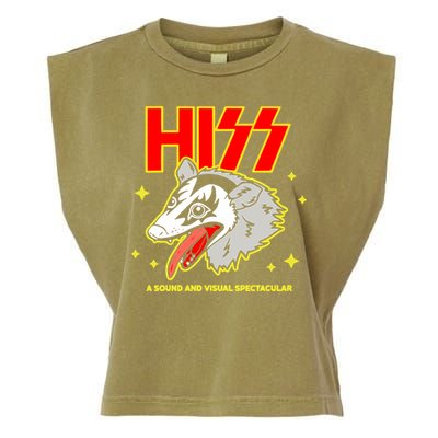 Opossum Hiss A Sound And Visual Spectacular Garment-Dyed Women's Muscle Tee