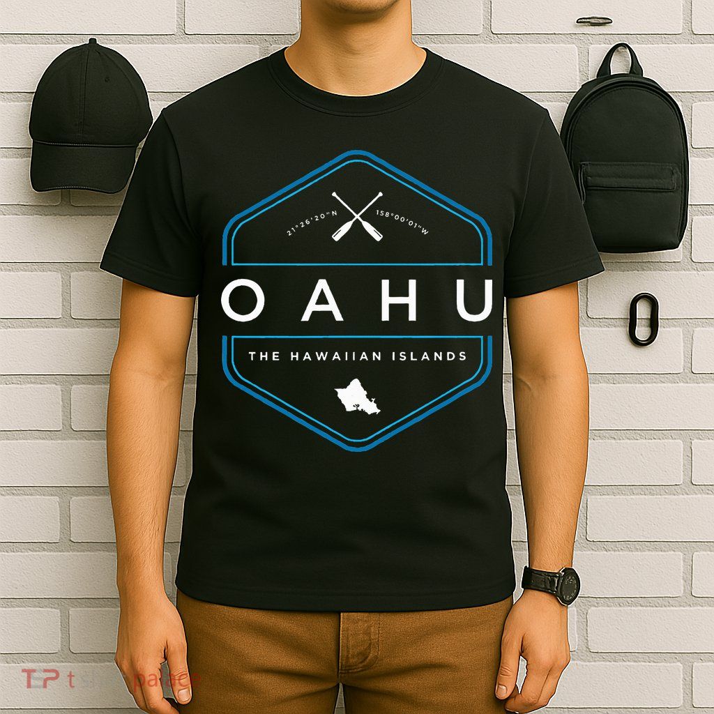 Oahu Hawaii Beach Graphic T-Shirt