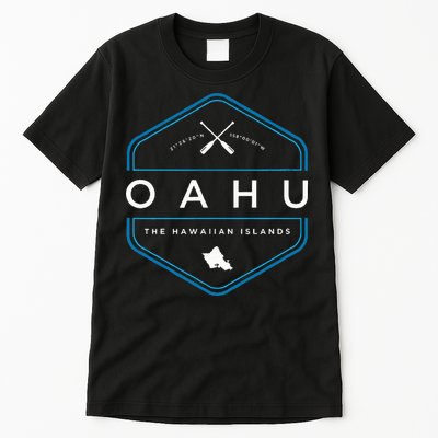 Oahu Hawaii Beach Graphic Tall T-Shirt