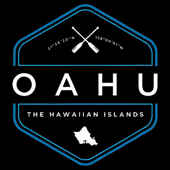 Oahu Hawaii Beach Graphic Sustainable Bucket Hat