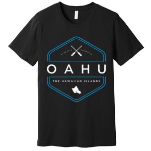 Oahu Hawaii Beach Graphic Premium T-Shirt