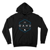 Oahu Hawaii Beach Graphic Tall Hoodie