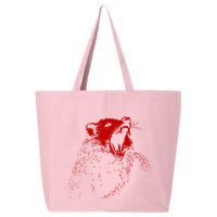 Opossum Hissing Black & Red Angry Possum 25L Jumbo Tote