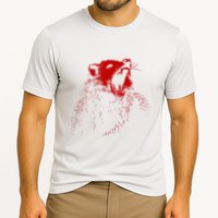 Opossum Hissing Black & Red Angry Possum Cooling Performance Crew T-Shirt
