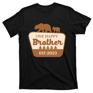 One Happy Brother Happy Camper Matching Family Birthday T-Shirt