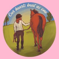 Our Heats Beat As One Horse Lover T-Shirt