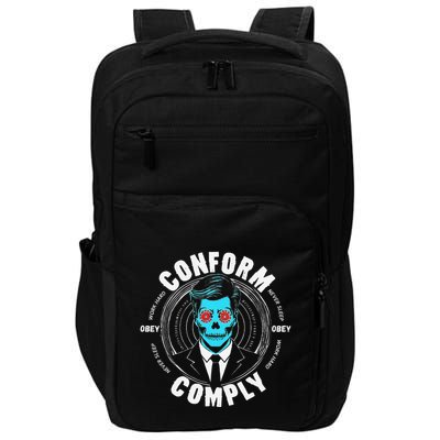 Obey Hoodie Comply Conform Whatch Tv Impact Tech Backpack