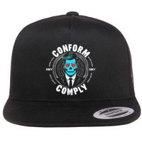 Obey Hoodie Comply Conform Whatch Tv Flatbill Hat
