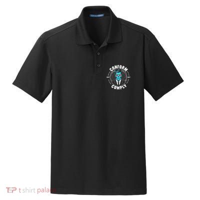 Obey Hoodie Comply Conform Whatch Tv Dry Zone Grid Polo