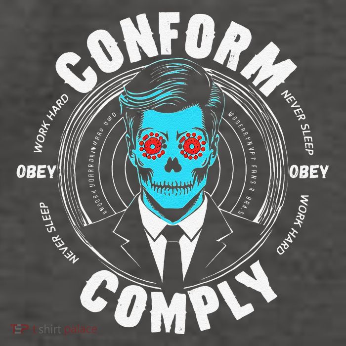 Obey Hoodie Comply Conform Whatch Tv Vector Backpack
