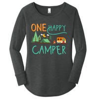 One Happy Camper First Birthday Camping Matching Women's Perfect Tri Tunic Long Sleeve Shirt