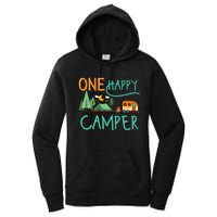 One Happy Camper First Birthday Camping Matching Women's Pullover Hoodie