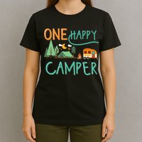 one happy camper first birthday design, Camping Matching T-Shirt