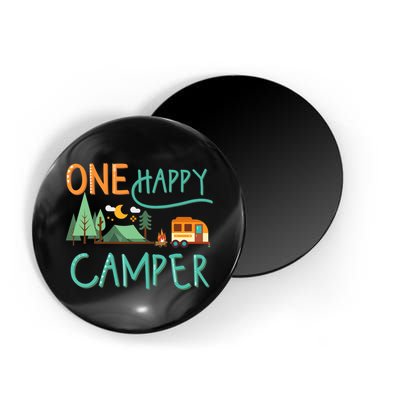 one happy camper first birthday design, Camping Matching Magnet