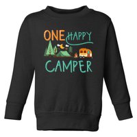 one happy camper first birthday design, Camping Matching Toddler Sweatshirt