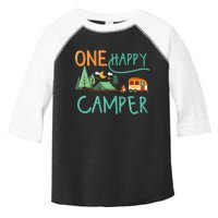 one happy camper first birthday design, Camping Matching Toddler Fine Jersey T-Shirt