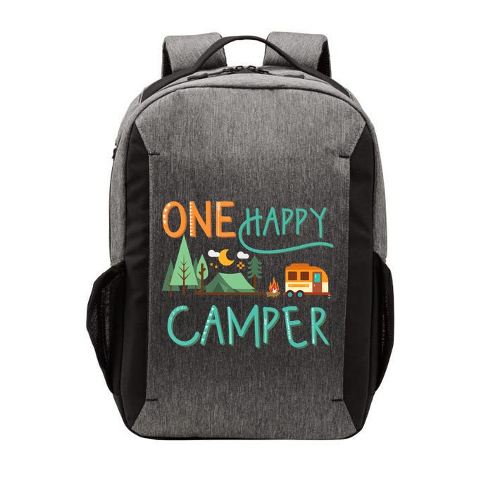 one happy camper first birthday design, Camping Matching Vector Backpack