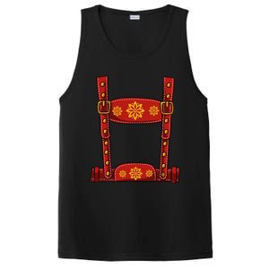 Oktoberfest Halloween Costume Lederhosen PosiCharge Competitor Tank