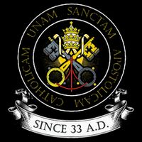 One Holy Catholic & Apostolic Church Catholic Latin 16 in Basic Backpack