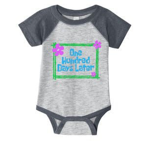 One Hundred Days Later 100th Day Of School Teacher Or Pupil Infant Baby Jersey Bodysuit