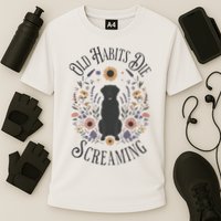 Old Habits Die Screaming Lyrics The Black Dog Ttpd Cooling Performance Crew T-Shirt