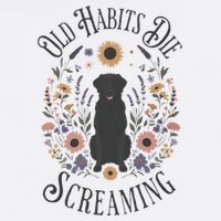 Old Habits Die Screaming Lyrics The Black Dog Ttpd Cooling Performance Crew T-Shirt
