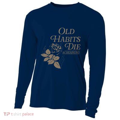 Old Habits Die Screaming Cooling Performance Long Sleeve Crew