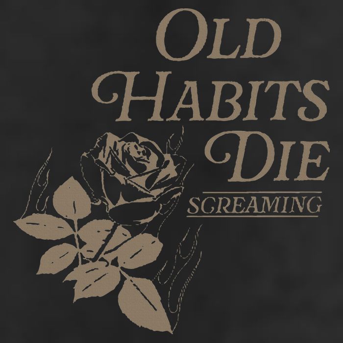 Old Habits Die Screaming Cool Comfort Performance Bucket Hat