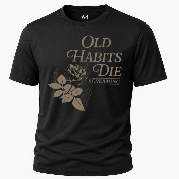 Old Habits Die Screaming Cooling Performance Crew T-Shirt
