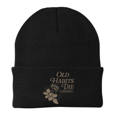 Old Habits Die Screaming Beanie