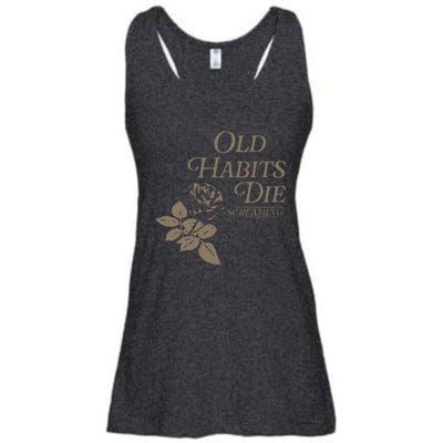 Old Habits Die Screaming Ladies Essential Flowy Tank