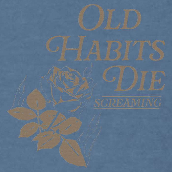 Old Habits Die Screaming Garment-Dyed Sweatshirt