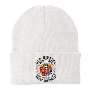 Old Hippies DonT Die Fade Into Crazy Grandmas Knit Cap Winter Beanie